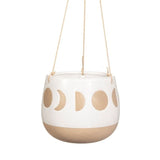 Moonphase hanging planter